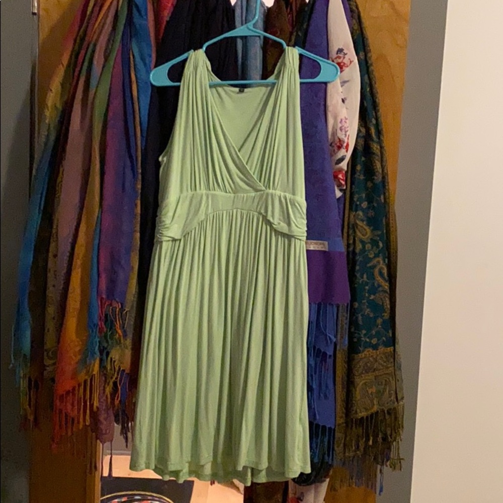 Zeagoo Empire Waist Mint Dress